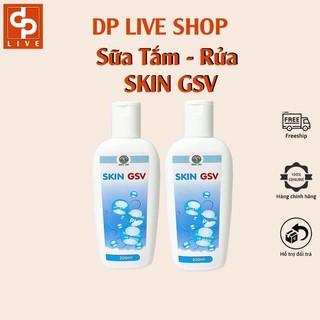 [CHÍNH HÃNG] Sữa Rửa Mặt  Skin GSV 200ml - không xà phòng, tẩy trang ,không bị khô da, giúp da sáng mịn