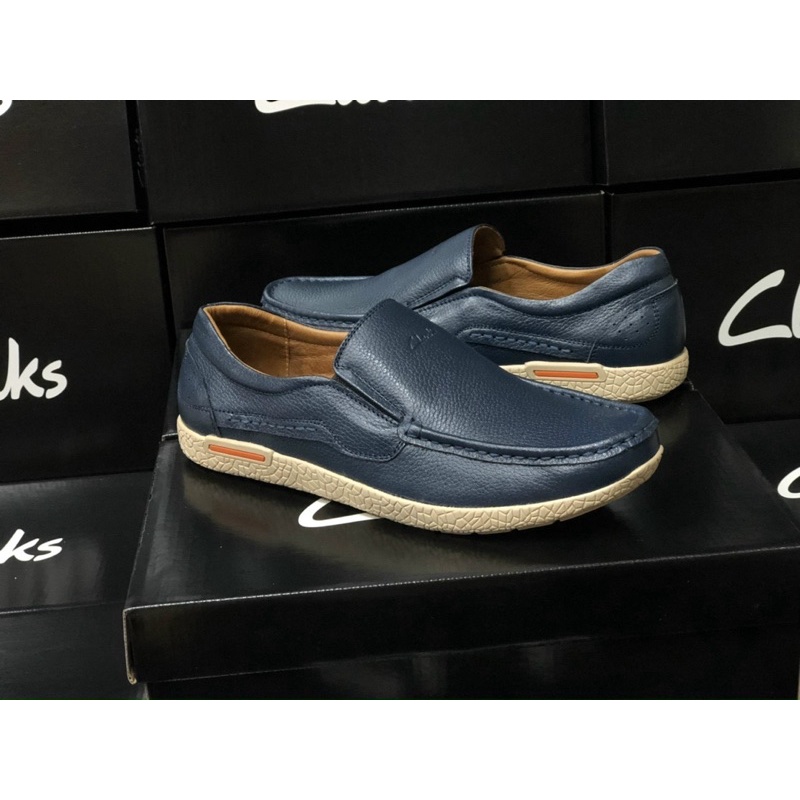 Giày Lười , Giày Mọi Nam Da Bò Clarks