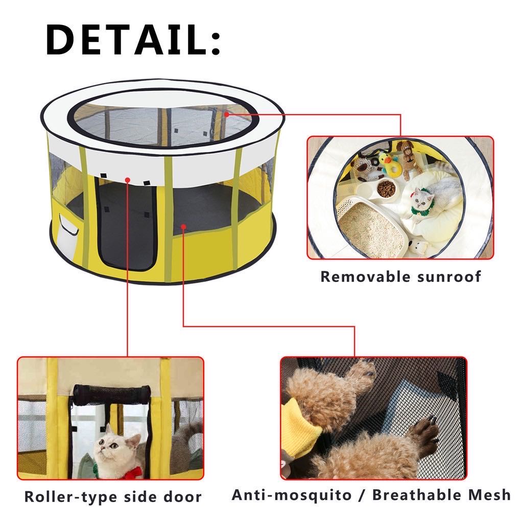 Thú Cưng Nhà Cho Có Thể Gập Lại Trong Nhà Lều Cho Mèo Phòng Giao Hàng Cho Mèo Lồng Mèo