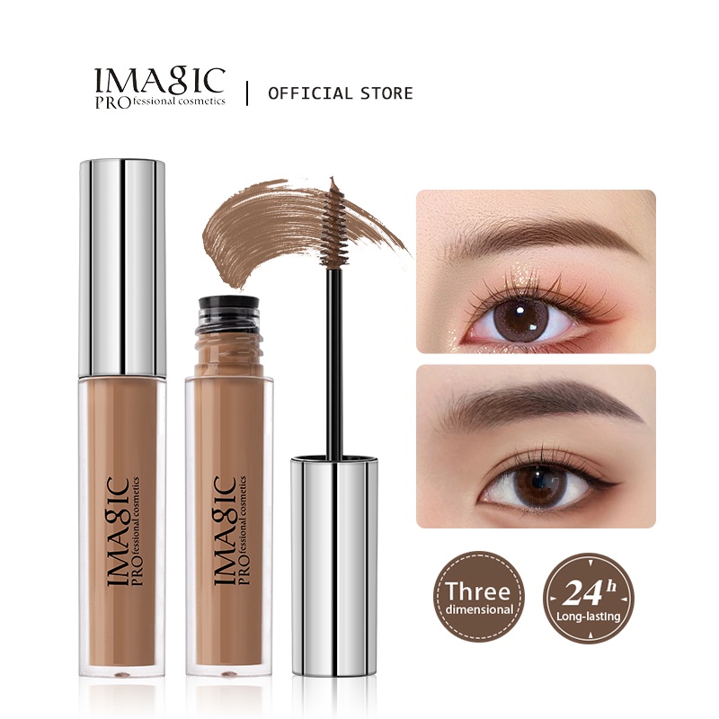 Kem Mascara Lông Mày Dạng Lỏng Chuyên Nghiệp IMAGIC Màu Đen Nâu Chống Thấm Nước | BigBuy360 - bigbuy360.vn
