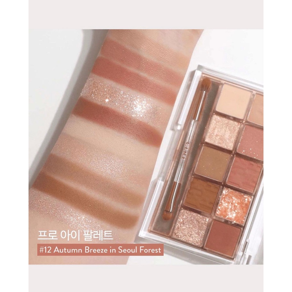 Bảng Phấn Mắt 10 Màu Clio Pro Eye Palette