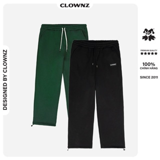 Quần nỉ bông lót lông ống rộng Clownz Basic Sweat Pants local brand unisex