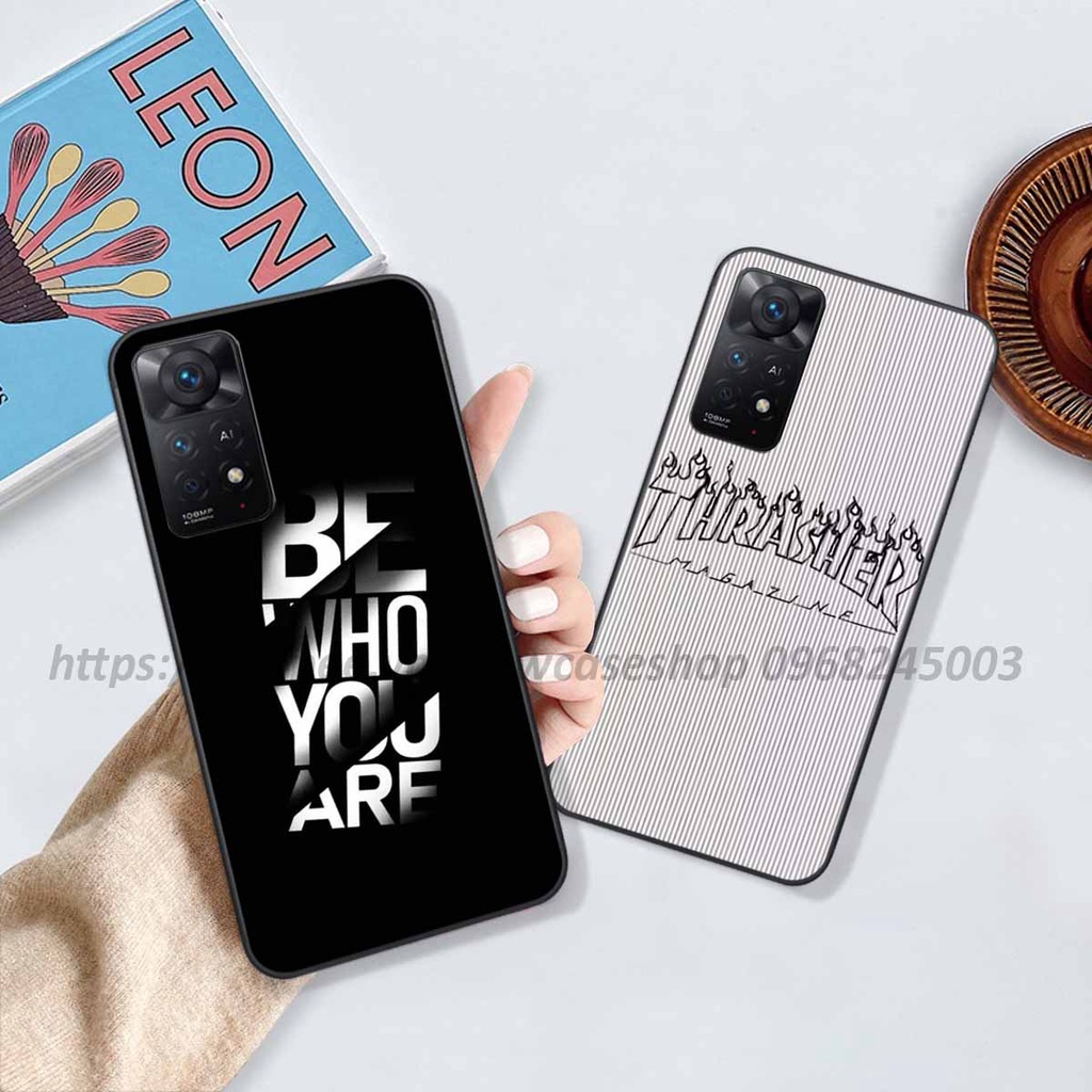 Ốp Xiaomi Redmi Note 11/11S/ 11S 5G/11Pro 4G-5G/11Pro 5GTQ in hình họa tiết thời trang Âu Mỹ