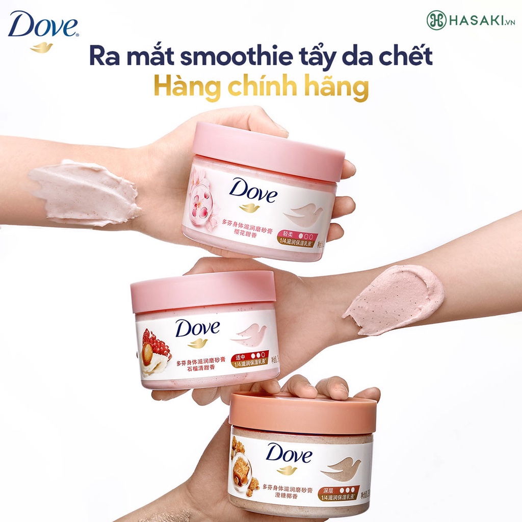 Tẩy Tế Bào Chết Toàn Thân Dove 298g