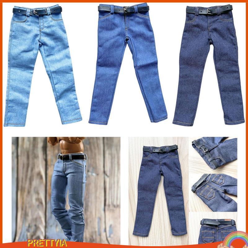 Quần Jean Dài Hóa Trang Cho Búp Bê Tỉ Lệ 1 / 6