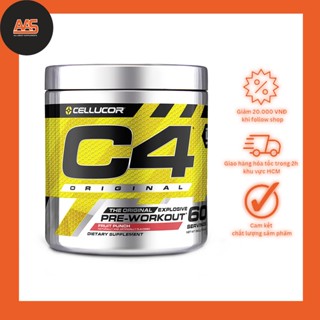 Tăng Sức Mạnh Sức Bền Tập Trung Tỉnh Táo Trong Khi Tập Luyện Pre Workout Cellucor C4 Original 60 Lần Dùng Từ Mỹ