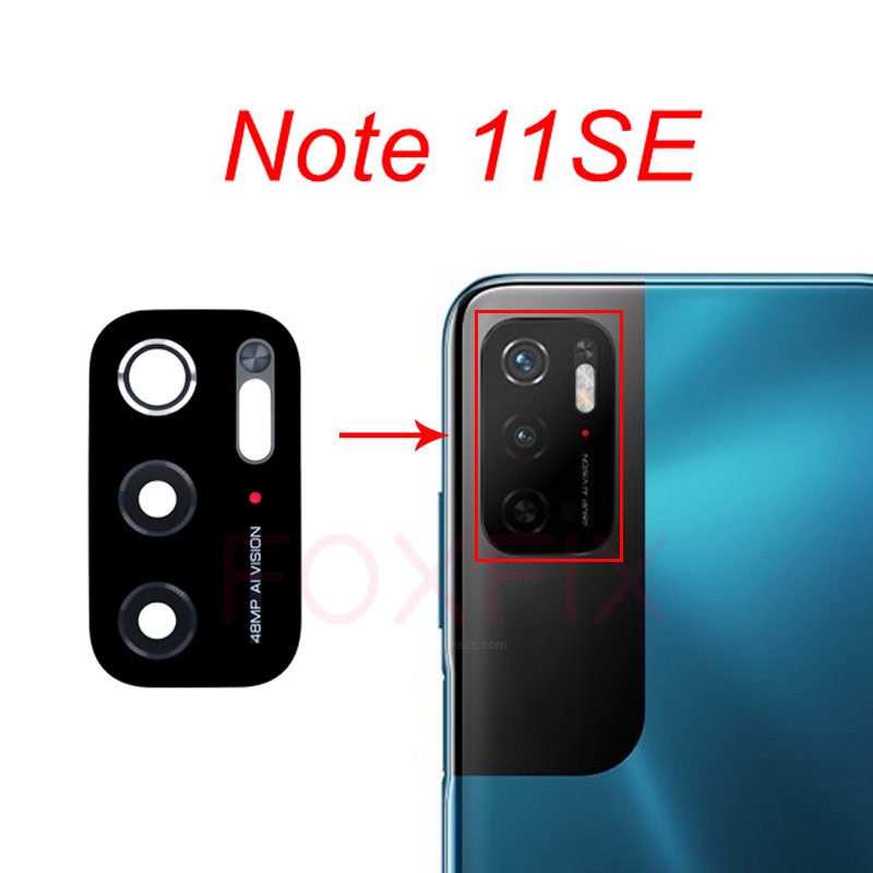 Ống Kính camera Sau Thay Thế Cho xiaomi redmi note 11 pro 5g note 7 8 8t 9 9s 10 10s 10t 11s 11t 12 pro plus