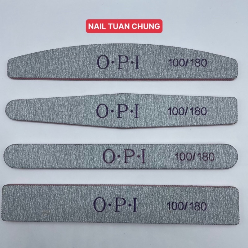 Dũa Móng Tay OPI Loại Dầy , Độ Nhám 100/180