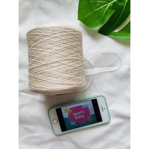 Yarn - Sợi Linen 100% và 70 - 80% | Sợi chập cỡ sợi từ 0.6mm ~ 0.8mm | Đan móc áo váy mùa hè | Terri Store