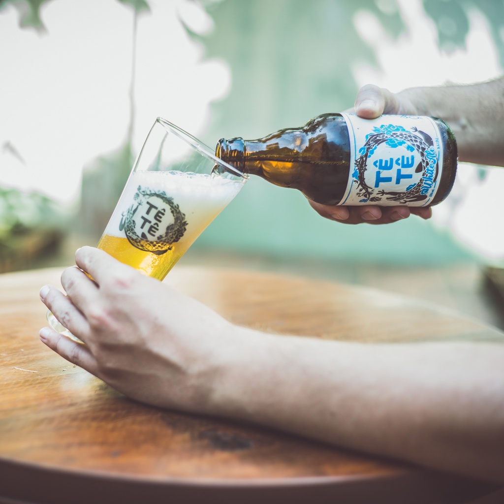 6 CHAI Bia Thủ Công TÊ TÊ WHITE ALE Chính Hãng