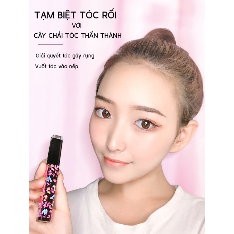 [COMBO 3] Mascara chuốt tóc con vào nếp Ova, cây chải, vuốt cố định tóc mái cho nam nữ.