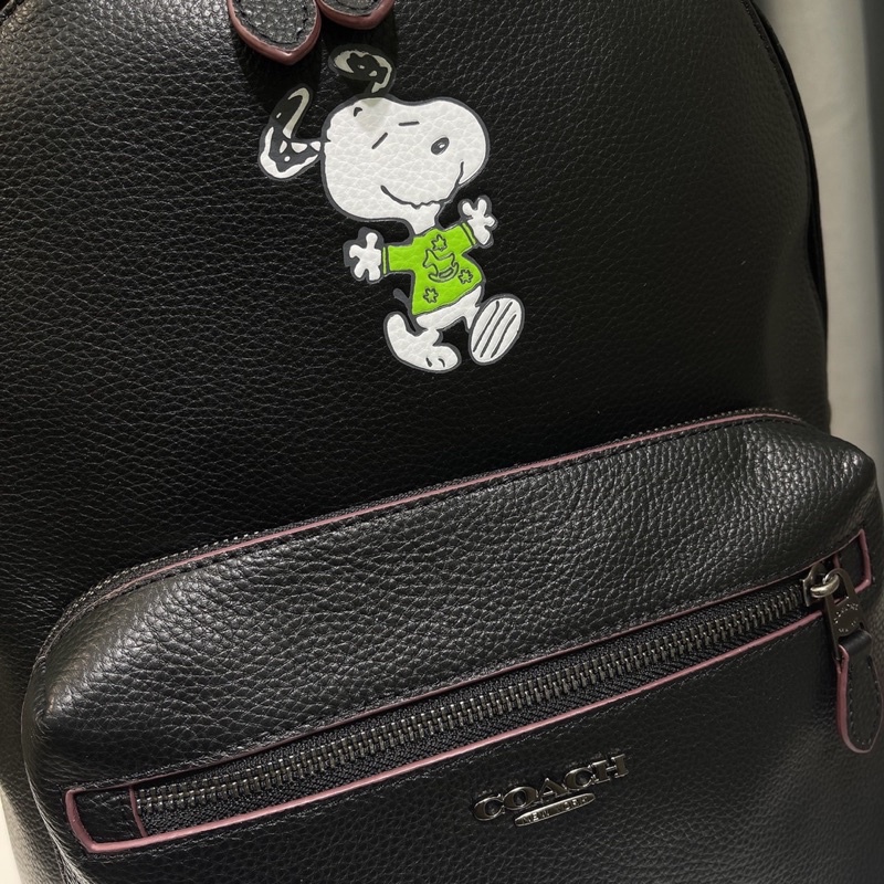 Balo nam Coach X Peanuts West da bò thật