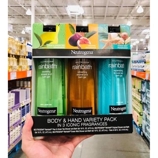 Sữa Tắm Neutrogena Rainbath 473ml Set 3 chai