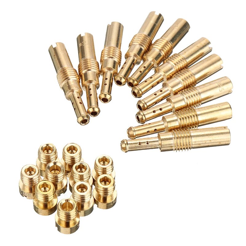 Set 20 phụ kiện vòi phun bộ chế hòa khí máy PWK Keihin OKO CVK