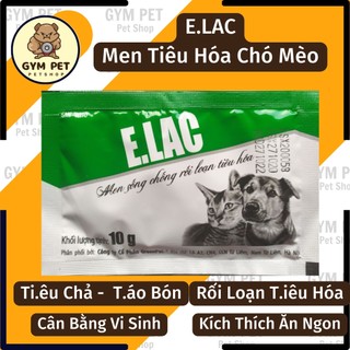 Men tiêu hóa elac cho chó mèo - e.lac - gói 10g