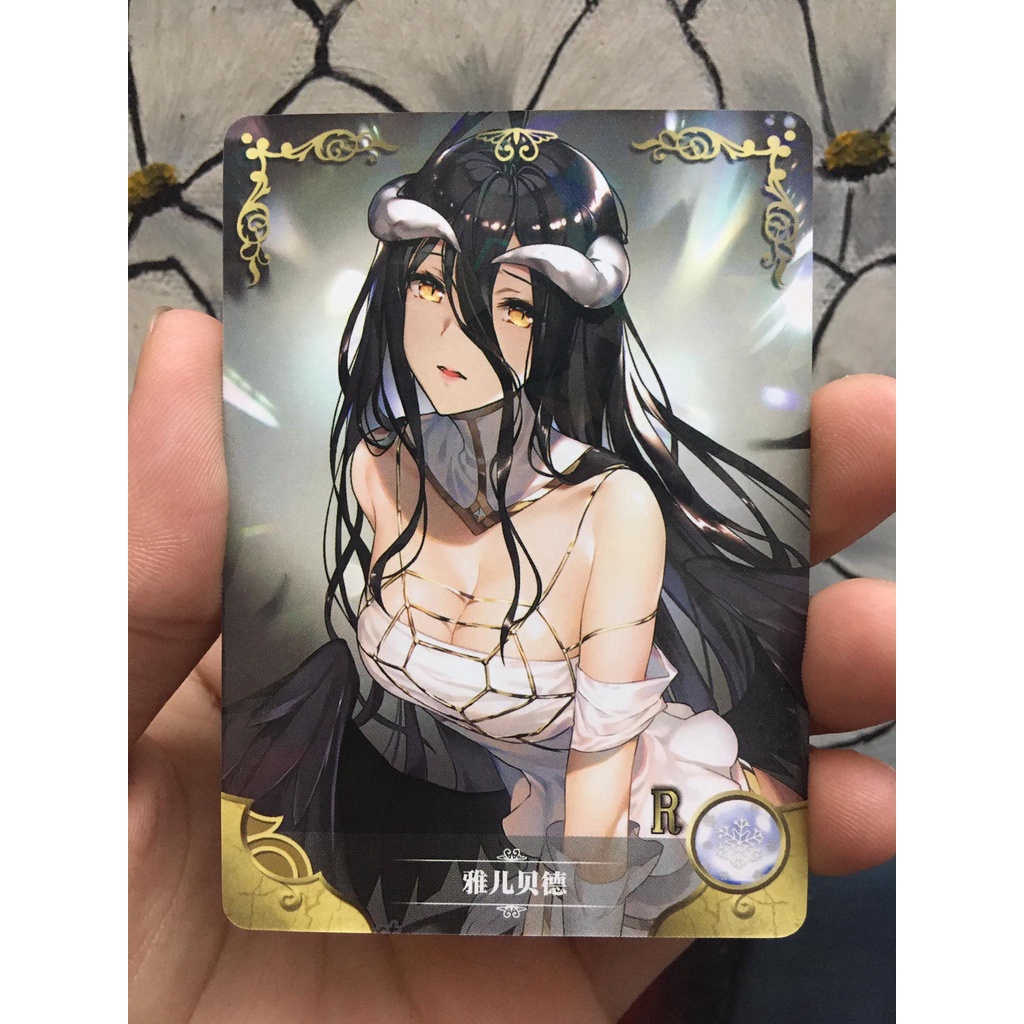 Thẻ bo góc nhân vật Albedo