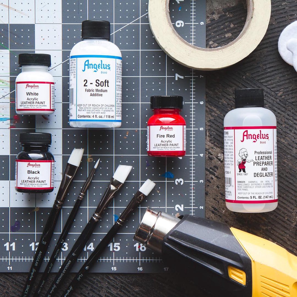 Dung dịch tẩy màu trước khi repaint, custom giày túi xách Angelus Preparer
