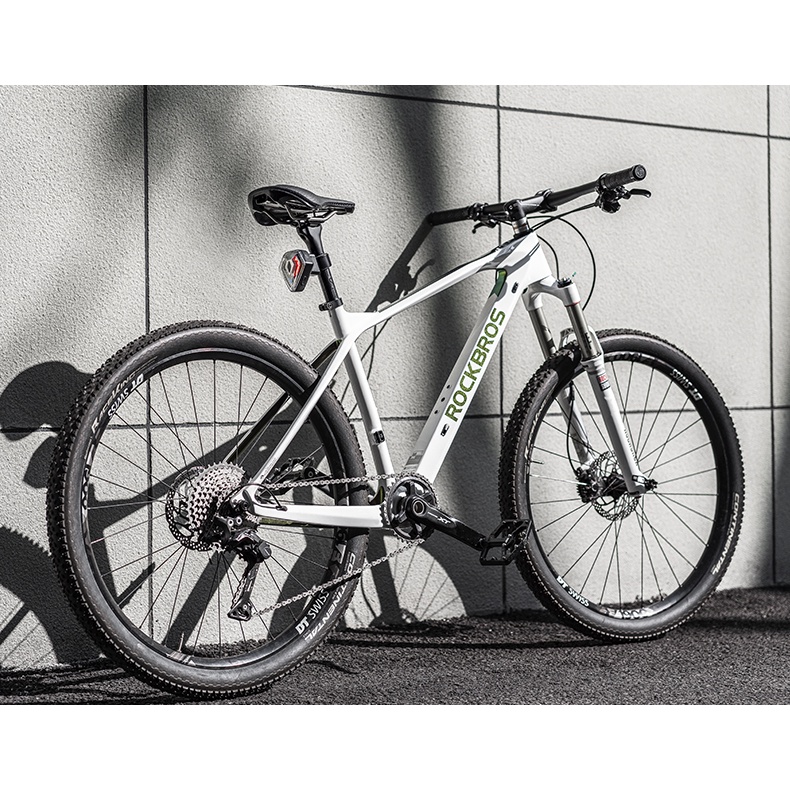 Rockbros Đèn Đuôi Xe Đạp Điều Khiển Từ Xa Không Dây 1000 Mah Chống Nước Ipx7 Chống Sốc Sạc Lại Type C