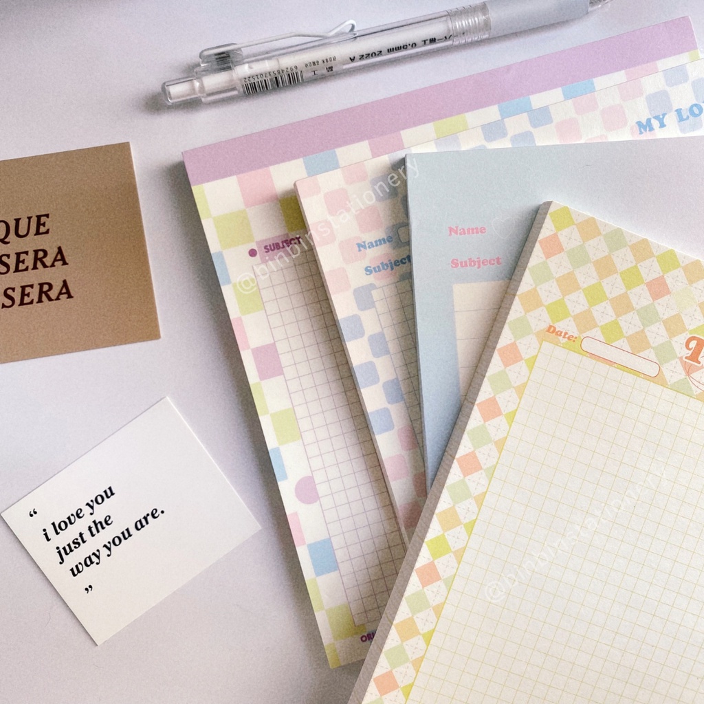 Giấy ghi chú Note For size trung học từ vựng, ghi chú nhỏ gọn GN01