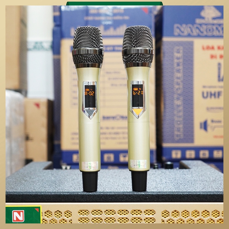 Loa Kéo Nanomax SK-16K7 Bass 40cm Công Suất 680w Hát Karaoke | Loa Kéo Bluetooth| Loa Kéo Giá Rẻ Tặng 2 Micro Không Dây