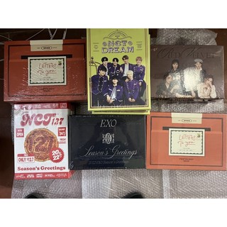 [Bản Ktown4u] SEASONS Greetings EXO Twice NCT RED VELVET ITZY 2022 - Bộ ảnh chào đón năm mới 2022