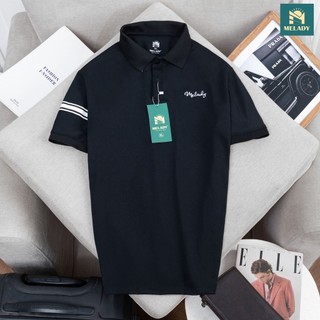 Áo polo nam cổ bẻ melady , thun basic cộc tay siêu hot 2023 - mã 3