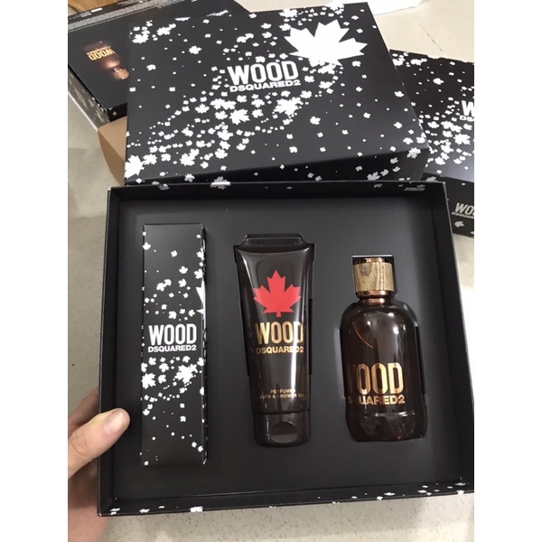 Set nước hoa Dsquared2 Wood Pour Homme EDT 100ml