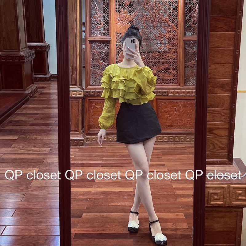 Sơ mi bèo 5 tầng