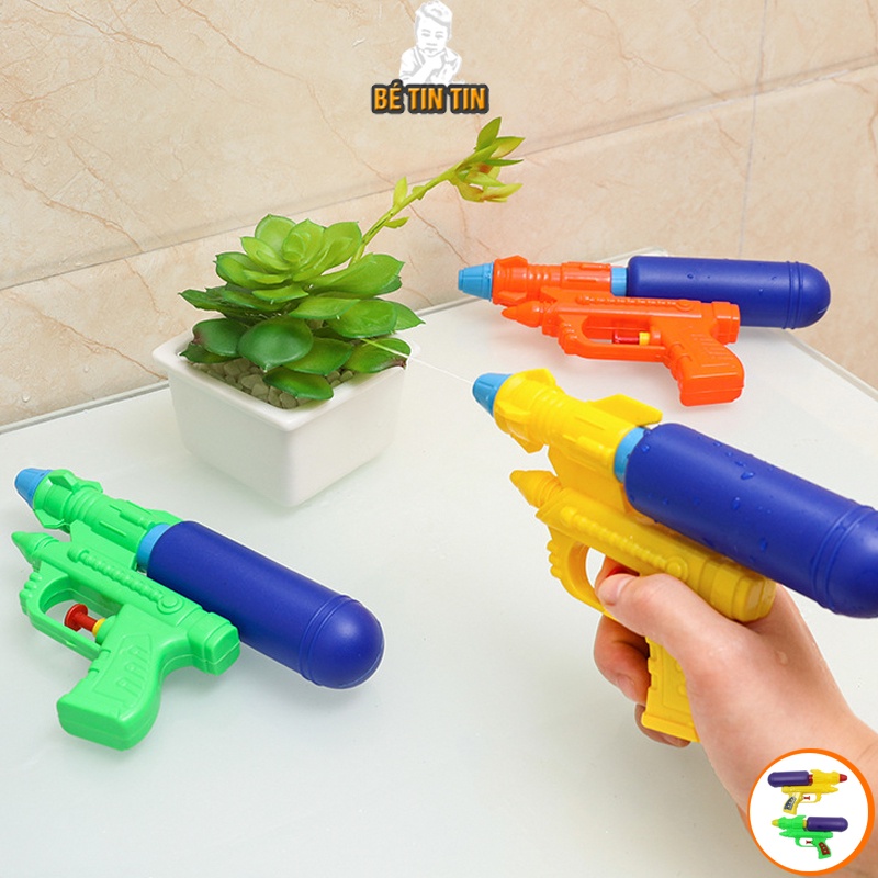 Combo Đồ chơi bắn dính tường và  đồ chơi xịt nước nước mini phù hợp cho bé từ 2 tuổi trở lên