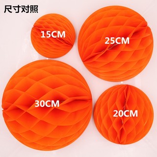 Lồng Đèn Giấy Nhiều Màu 15 / 20 / 25 / 30cm