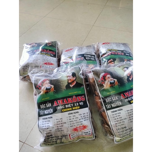 AMAKONG 12 VỊ GÓI 1KG CHÍNH HIỆU