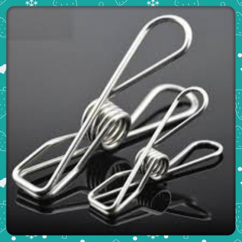 Vỉ kẹp quần áo inox 20 cái