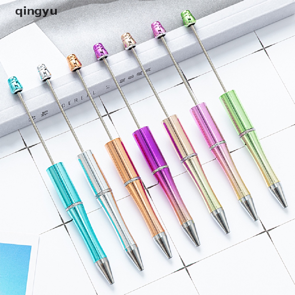 1 Bút Bi Xỏ Hạt Nhựa Tùy Chỉnh DIY