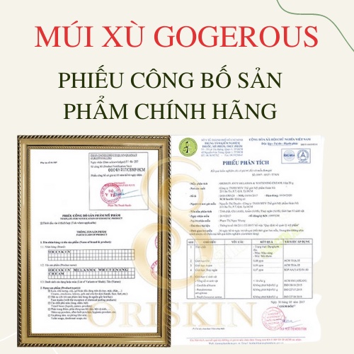 Kem chống nắng Múi Xù Gorgeous chính hãng SPF50+ bảo vệ da giúp trắng da chuyên sâu hộp lớn 150g kèm quà