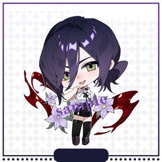 Móc khóa mica anime Chainsaw Man (Loại cao cấp - Hình in ép giữa 2 mặt mica)
