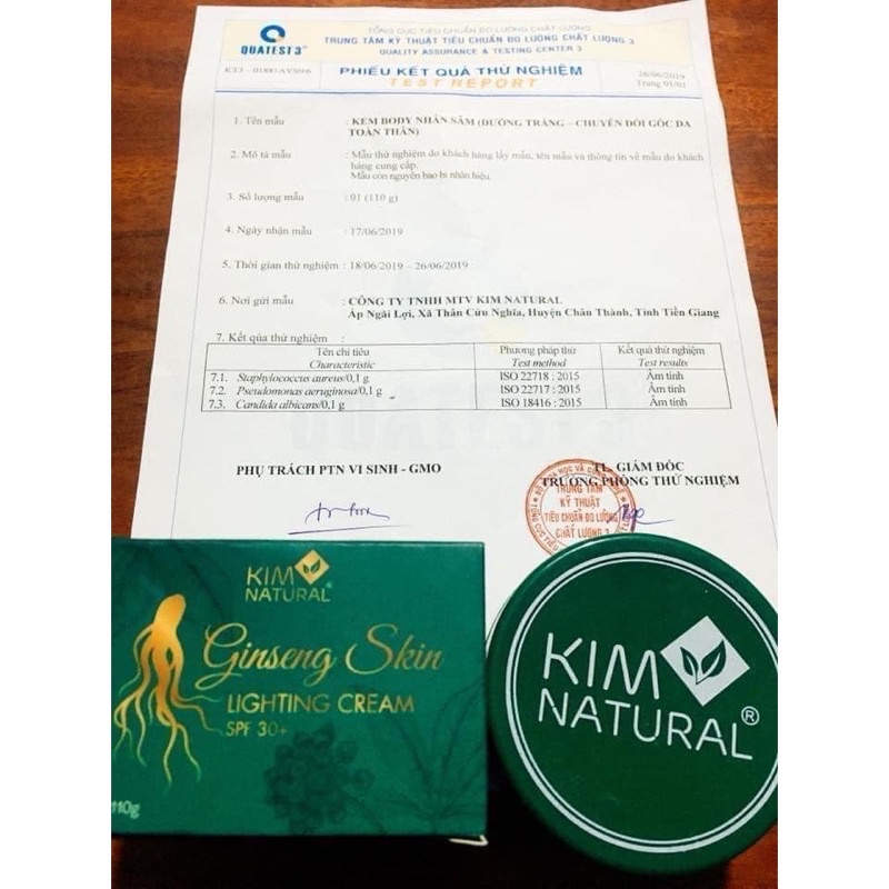 KEM BODY NHÂN SÂM KIMNATURAL