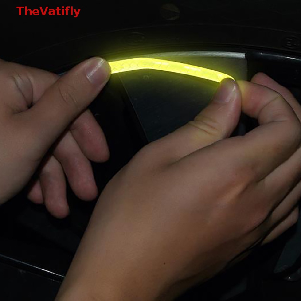 Set 20 Miếng Dán Phản Quang Cảnh Báo Trang Trí Bánh Xe Hơi