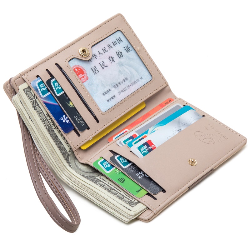 Ví Gấp Cỡ Vừa Đa Năng Thời Trang Cho Nữ