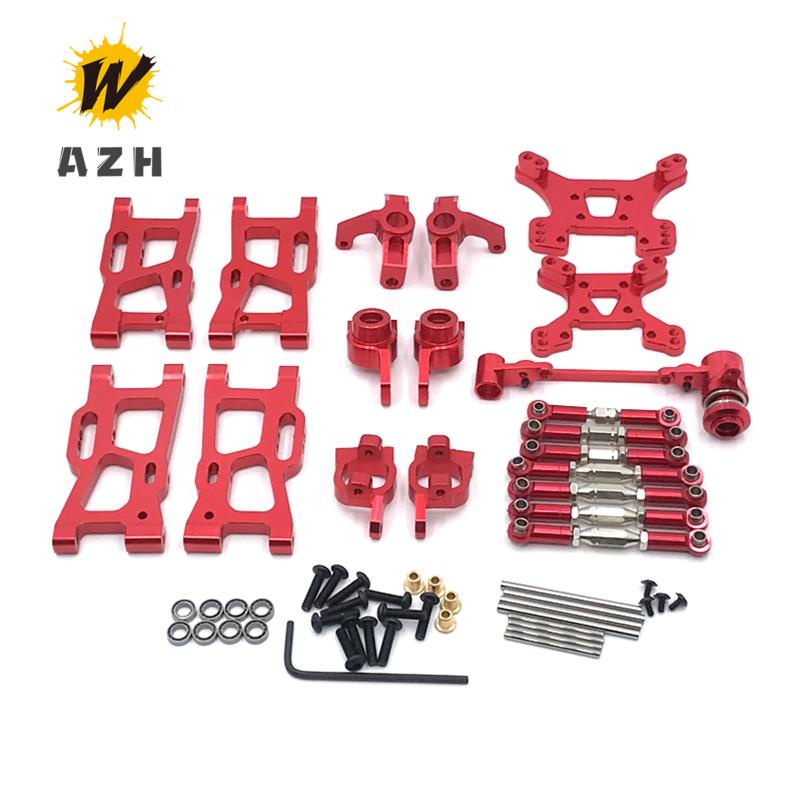 Bộ Phụ Kiện Nâng Cấp Cốc Lái Xe Hơi Bằng Kim Loại Cho WLtoys 144001 1/14 124019 Phụ Tùng Xe Ô Tô Điều Khiển Từ Xa Tỉ Lệ 1: 12