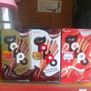 Bánh que giòn Toppo Lotte hộp 40g