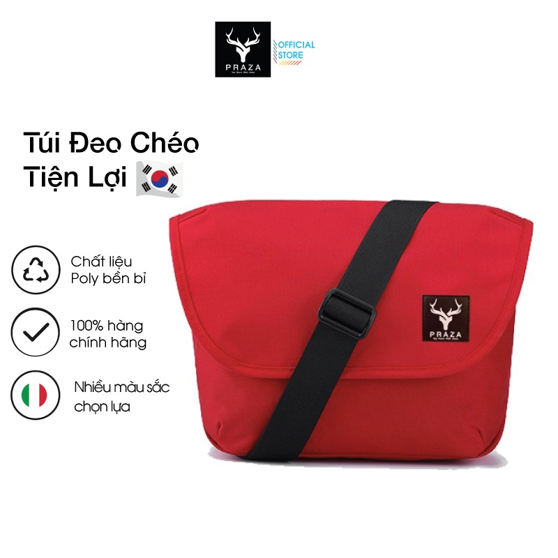 Túi Đeo Chéo Nam Nữ Thời Trang Cao Cấp PRAZA DC119 4