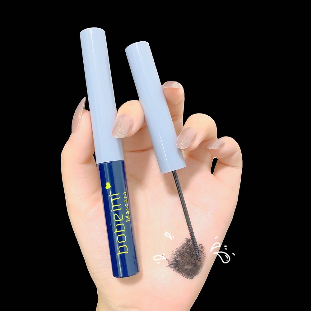 Mascara Bobeini Đầu Cọ Siêu Mịn Chống Thấm Nước Không Nhòe Chuốt Dài Và Cong Mi