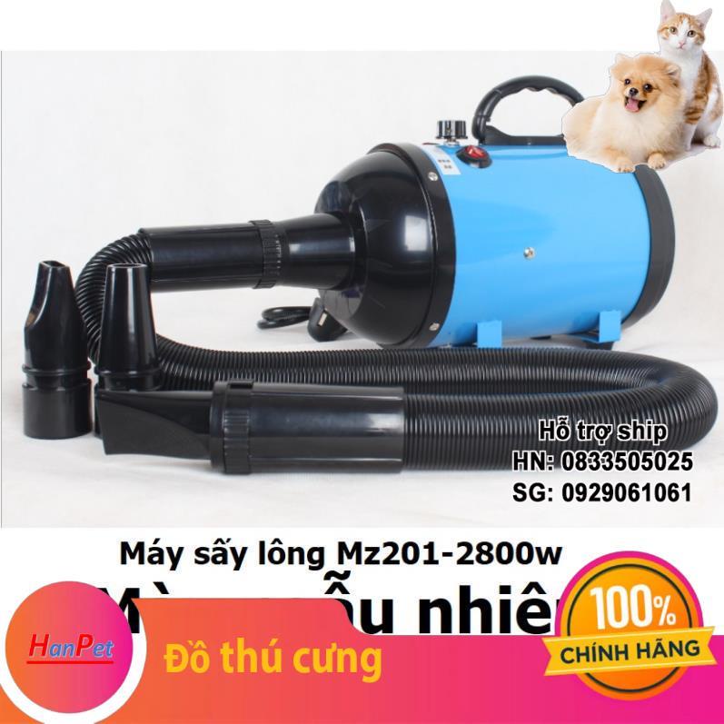 MZ201- Máy sấy lông thú cưng công suất 2800w đời 2022 máy chuyên dụng cho Alaska, Samoyed, Chow Chow