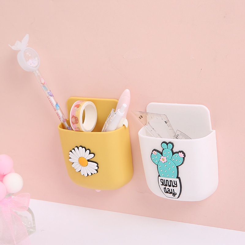 Hộp đựng bút cute treo tường - hộp đựng bút để bàn văn phòng phẩm cao cấp - học sinh - giá rẻ - MIYABI STORE