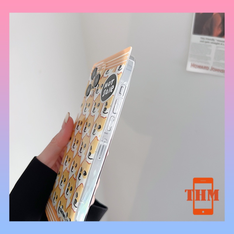 Ốp lưng iphone Phim hoạt hình Shiba Inu Doge với túi kẹo Cheems bán chạy vỏ điện thoại Cho Iphone 6 / 6S / 6splus / se / 7 / 7plus / 8 / 8plus / X / xs / xsmax / 11 / 12 / 13 / 14 / Plus / Pro max-4001