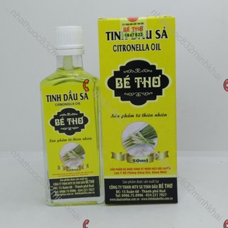 Tinh dầu sả Bé Thơ chai 50ml