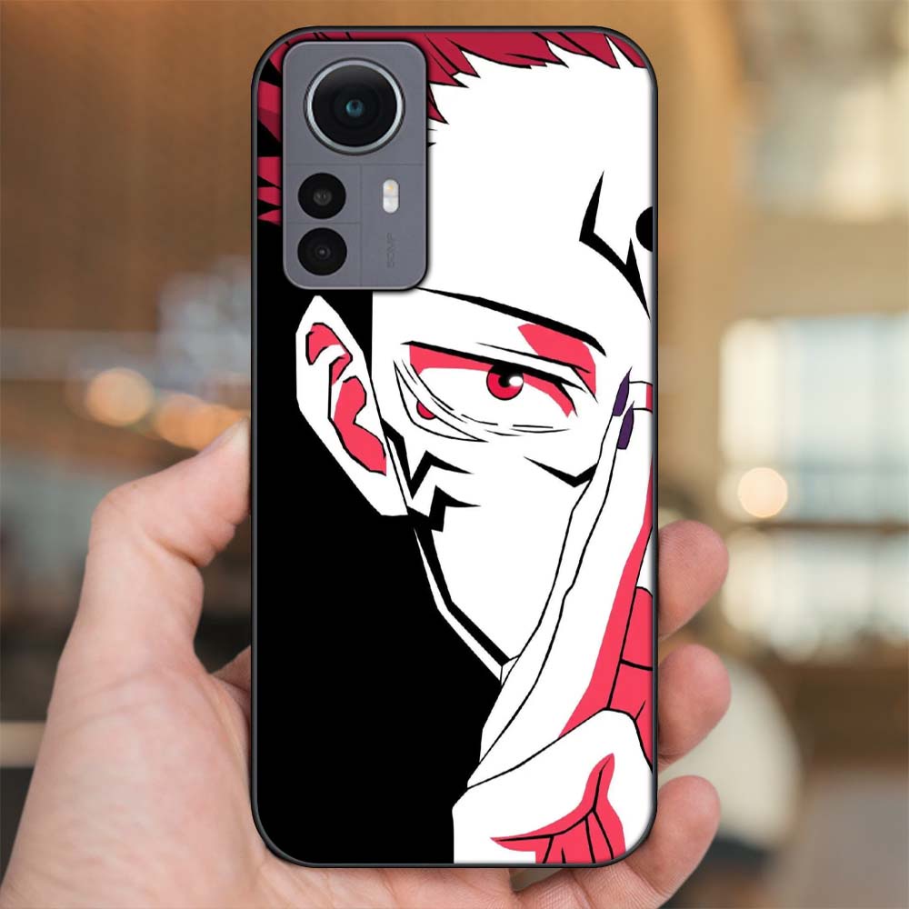 Ốp lưng Xiaomi 12 Pro 5G viền đen in hình Yuji Jujutsu Kaisen