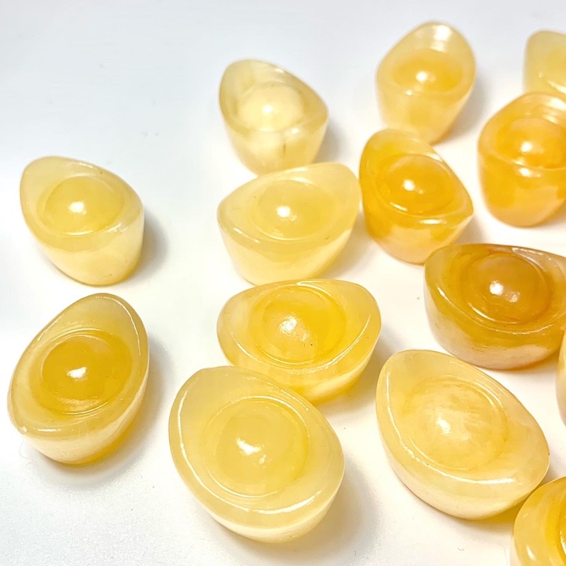 Thỏi vàng HONEY CALCITE mang lại vui vẻ, tích cực