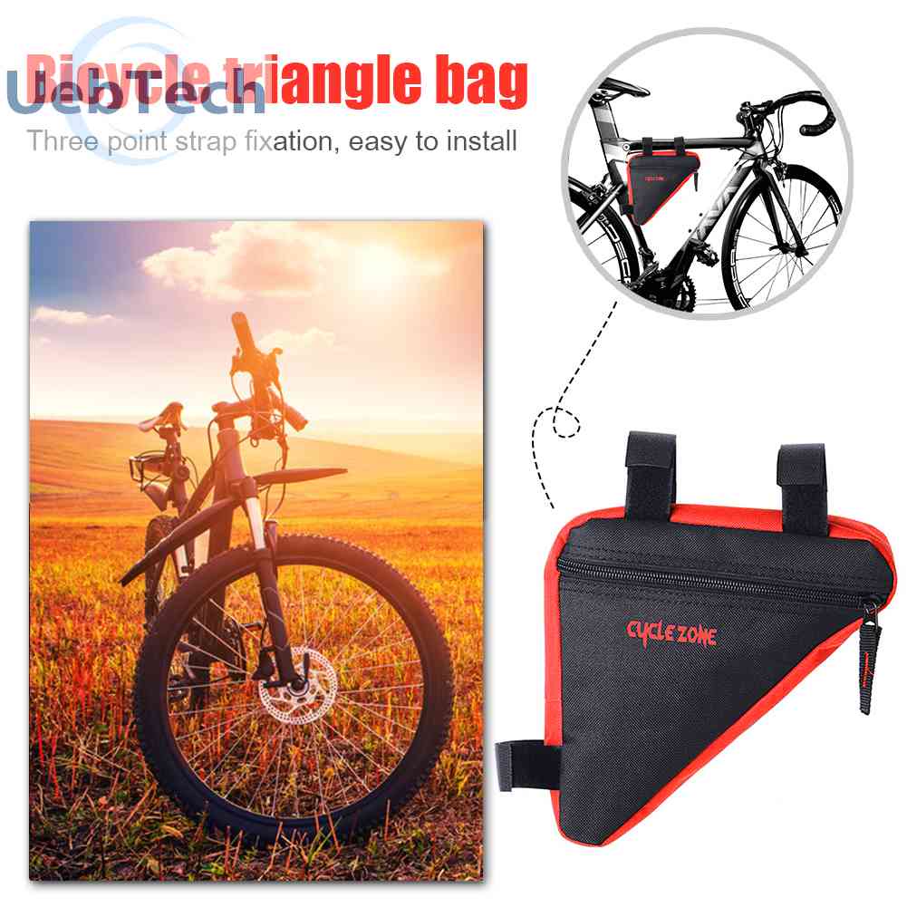 Túi Tam Giác Chống Nước Gắn Khung Trước Xe Đạp Giá Đỡ