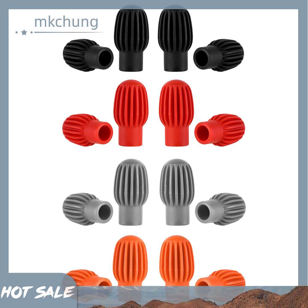 Set 2 Đầu Bọc Gậy Đánh Trống Bằng Silicone Tiện Dụng